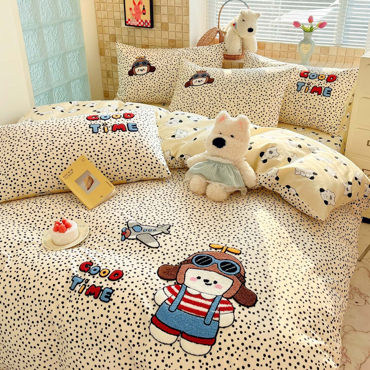 91家纺网 家纺一手货源 找家纺 （总）寐居家纺 2026新款全棉毛巾绣四件套