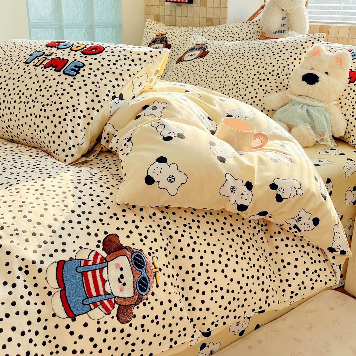 91家纺网 家纺一手货源 找家纺 （总）寐居家纺 2026新款全棉毛巾绣四件套