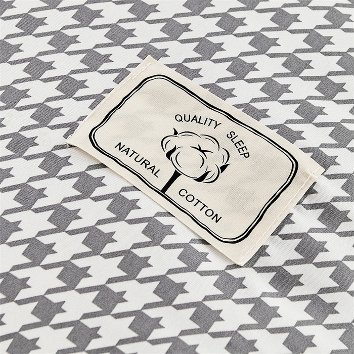 91家纺网 家纺一手货源 找家纺 默忆 2026新款A类水洗棉新疆棉花被子被芯 千鸟格 灰 被子