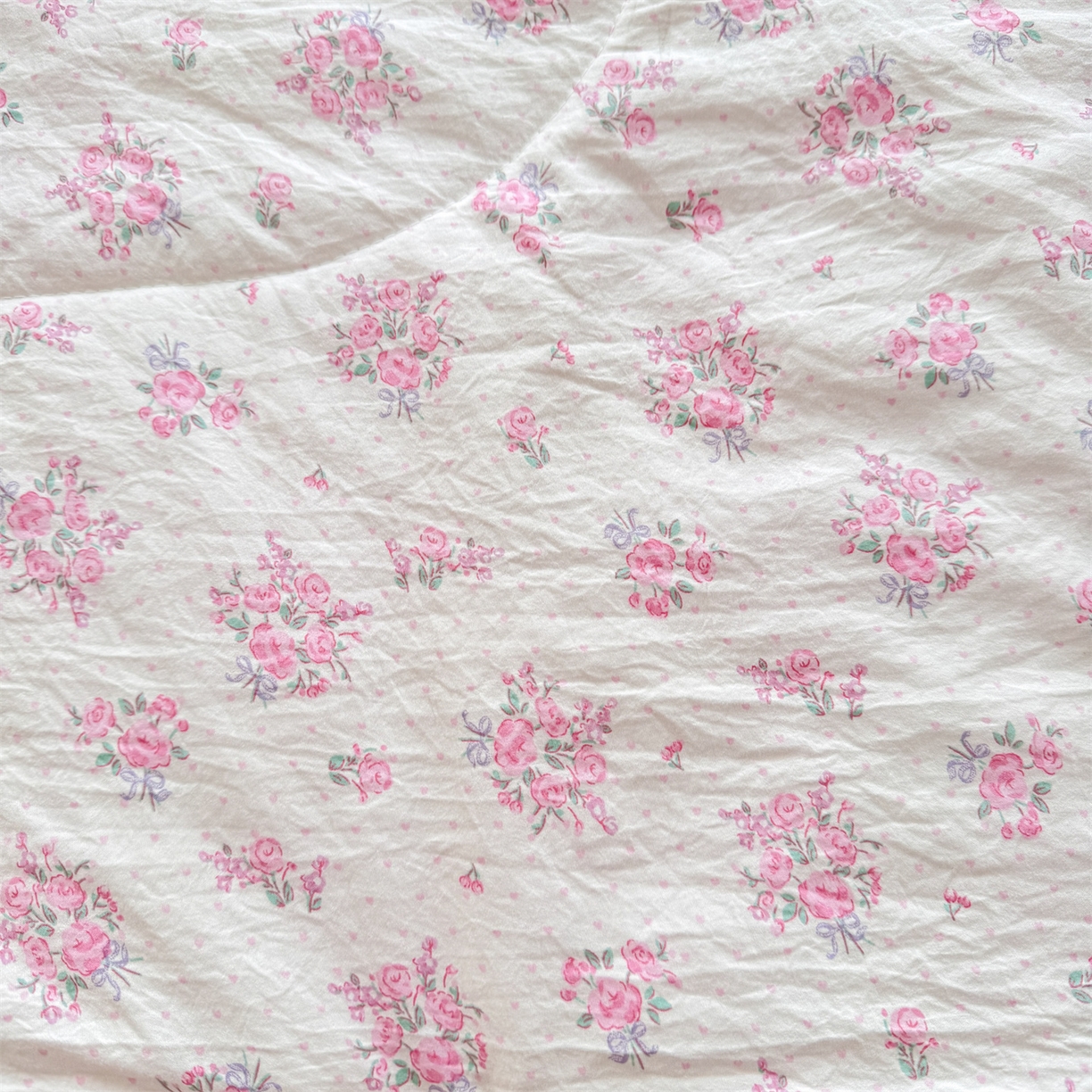 91家纺网 家纺一手货源 找家纺 优贝家纺 2026新款水洗棉云朵棉双层纱手包边抗菌夏凉被空调被 被子被芯 花间梦