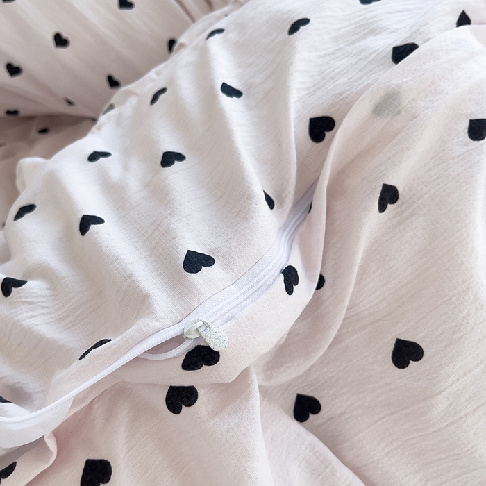 91家纺网 家纺一手货源 找家纺 （总）绘萱家居 2026直播爆款云感皱皱纱双层纱皱皱棉花边四件套印花水洗棉