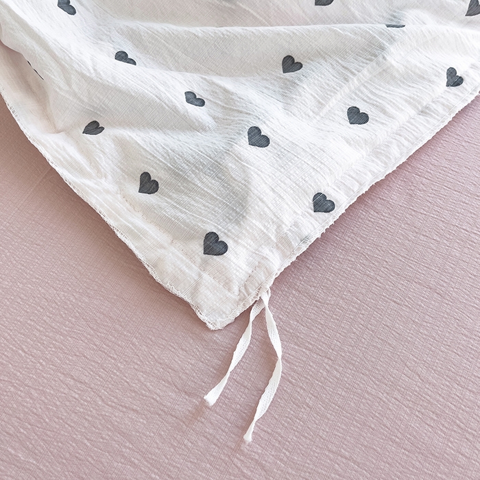 91家纺网 家纺一手货源 找家纺 （总）绘萱家居 2026直播爆款云感皱皱纱双层纱皱皱棉花边四件套印花水洗棉