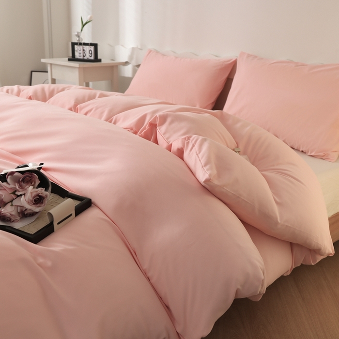 91家纺网 家纺一手货源 找家纺 （总）宇淳国际 2026新款纯色水洗棉单被套被套单件