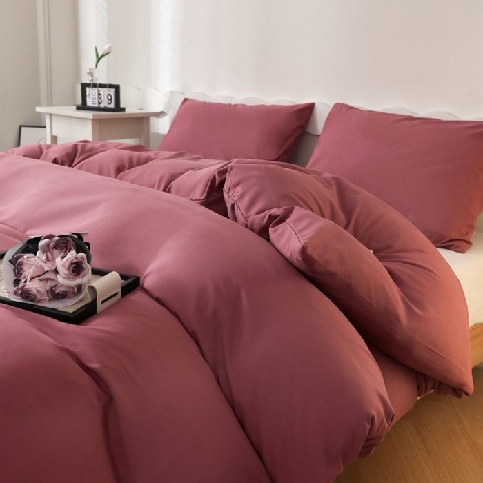 91家纺网 家纺一手货源 找家纺 （总）宇淳国际 2026新款纯色水洗棉单被套被套单件