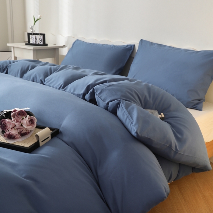 91家纺网 家纺一手货源 找家纺 （总）宇淳国际 2026新款纯色水洗棉单被套被套单件