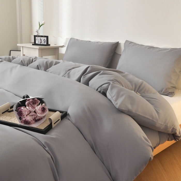 91家纺网 家纺一手货源 找家纺 （总）宇淳国际 2026新款纯色水洗棉单被套被套单件