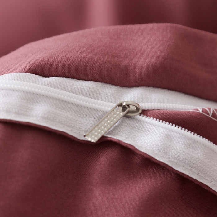 91家纺网 家纺一手货源 找家纺 宇淳国际 2026新款纯色水洗棉单被套被套单件 深豆沙