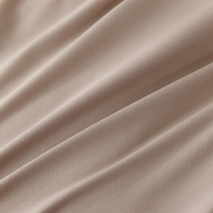 91家纺网 家纺一手货源 找家纺 宇淳国际 2026新款纯色水洗棉单被套被套单件 卡其