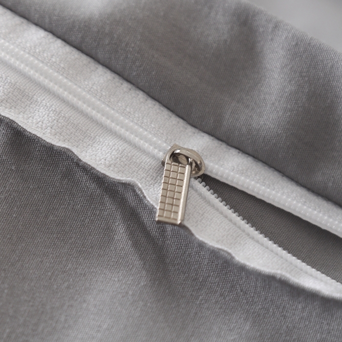 91家纺网 家纺一手货源 找家纺 宇淳国际 2026新款纯色水洗棉单被套被套单件 浅灰