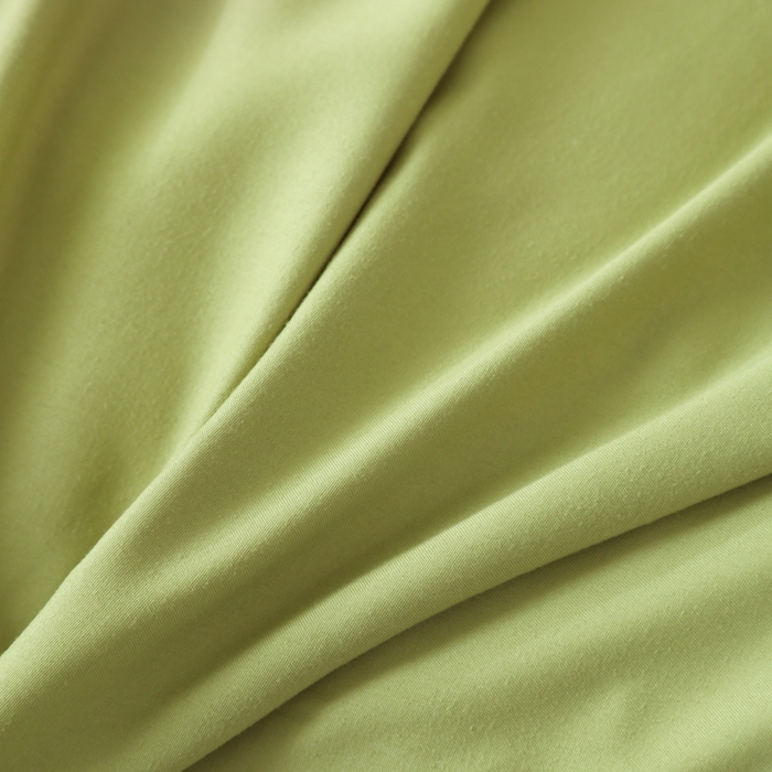 91家纺网 家纺一手货源 找家纺 宇淳国际 2026新款纯色水洗棉单被套被套单件 草绿