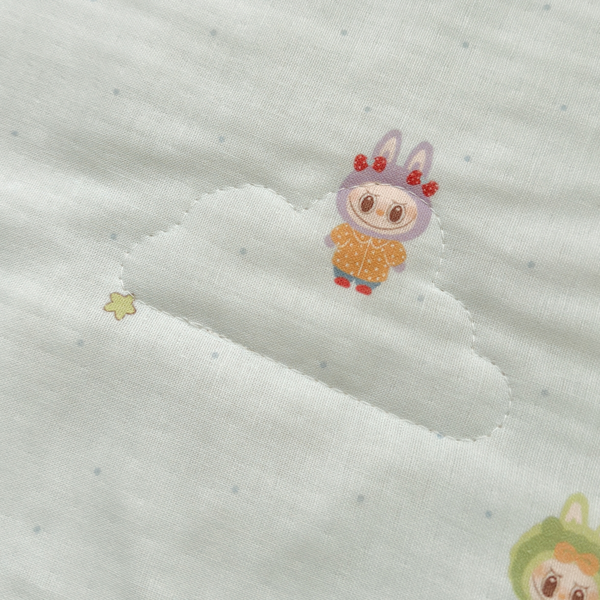 91家纺网 家纺一手货源 找家纺 雯雨家纺 2026新款全棉双层纱新疆棉花夏被空调被被子被芯 布精灵