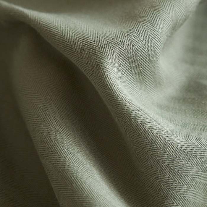 91家纺网 家纺一手货源 找家纺 卡姿家纺 2026春夏全棉人字纹小提花单品-床笠三件套 床笠-韩绿