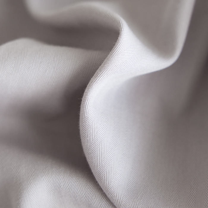 91家纺网 家纺一手货源 找家纺 卡姿家纺 2026春夏全棉人字纹小提花单品-床笠三件套 床笠-经典灰