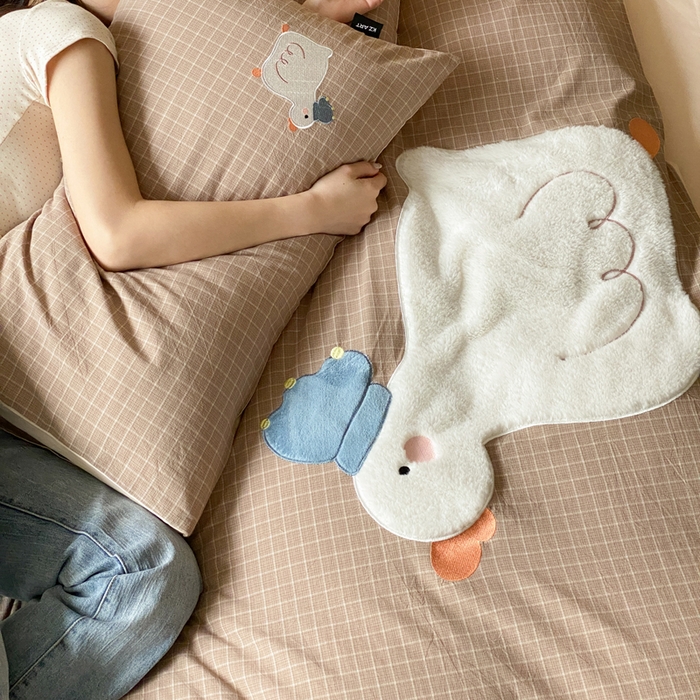 91家纺网 家纺一手货源 找家纺 （总）卡姿家纺 2026春夏全棉萌趣气质大贴布系列四件套— 第一季