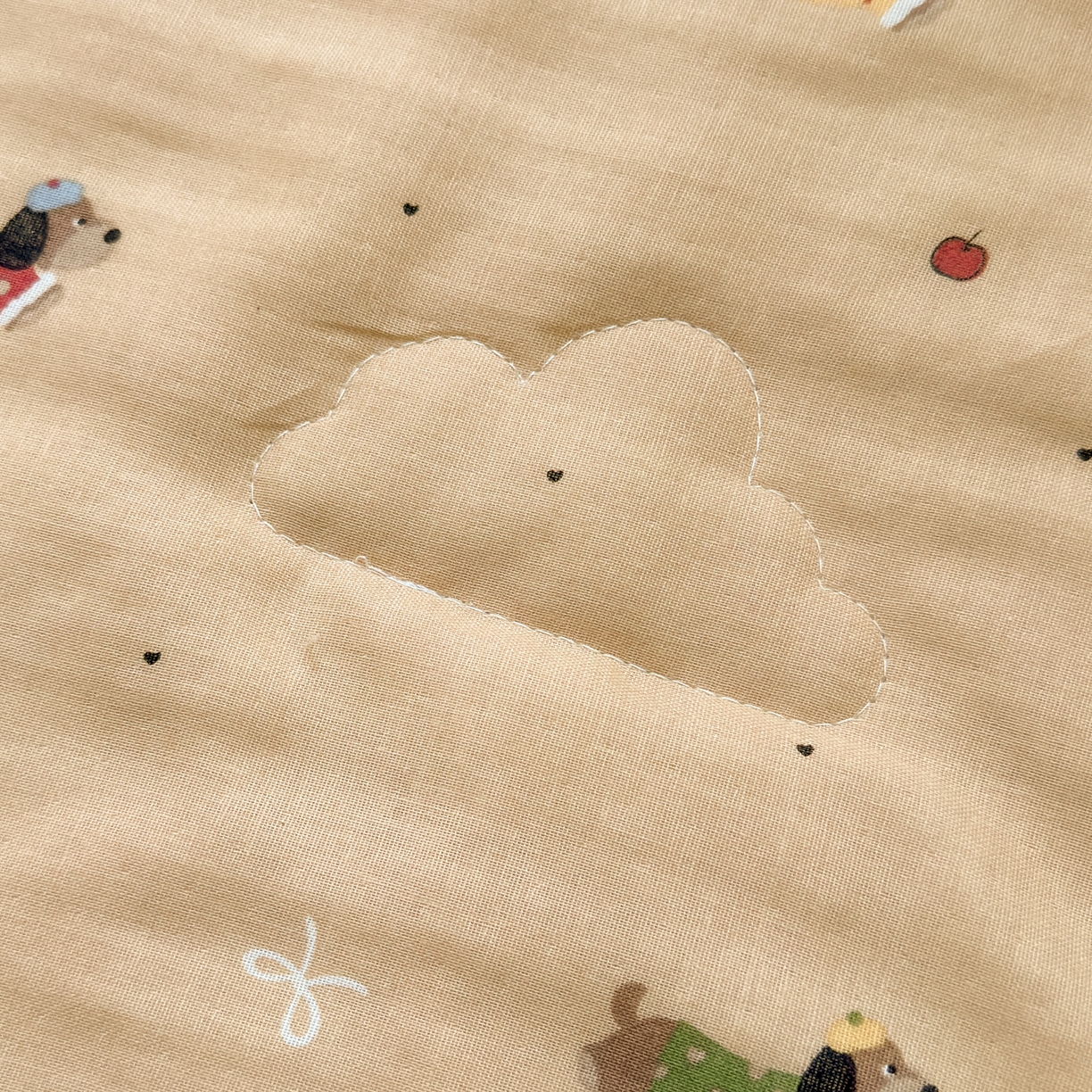 91家纺网 家纺一手货源 找家纺 雯雨家纺 2026新款全棉双层纱新疆棉花夏被空调被被子被芯 皮皮狗