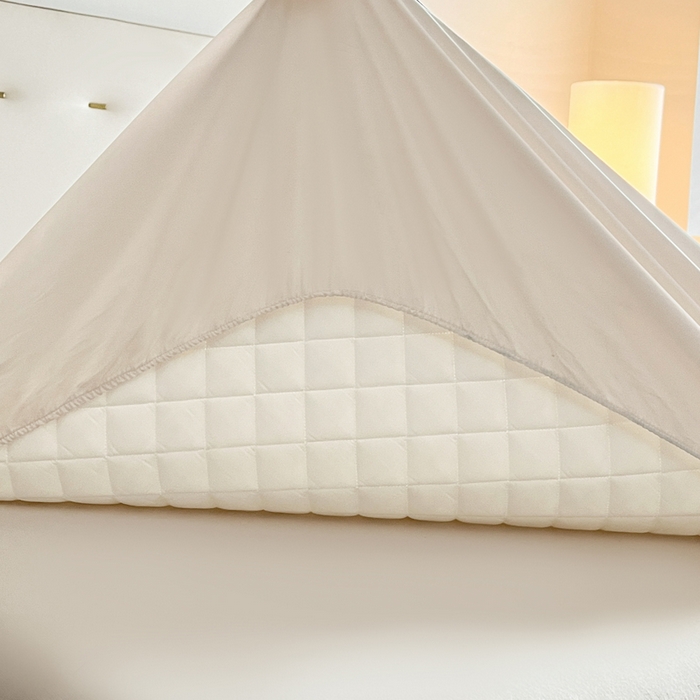 91家纺网 家纺一手货源 找家纺 （总）卡姿家纺 2026中科院抗菌防螨全棉床笠席梦思床垫保护套