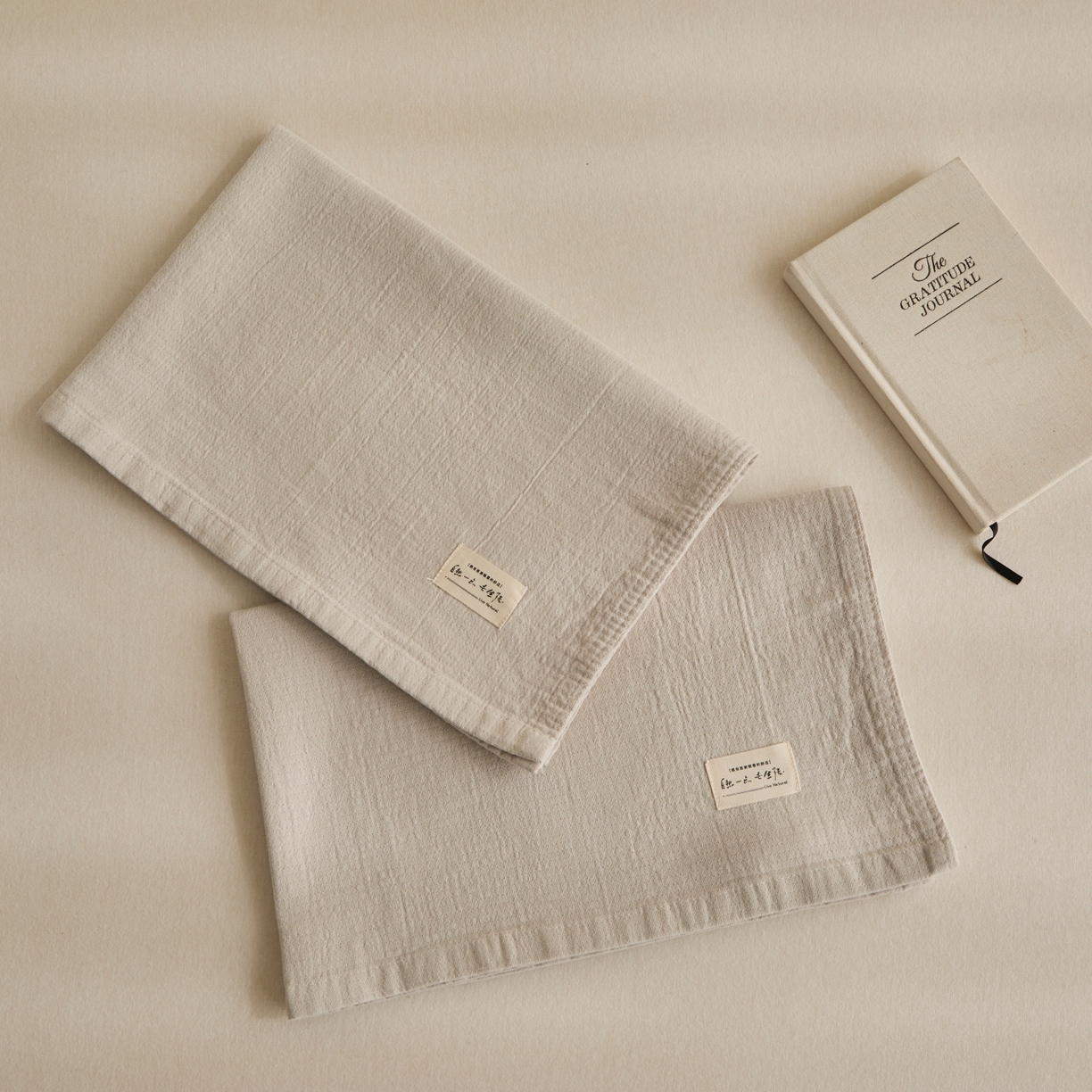 91家纺网 家纺一手货源 找家纺 百寐 2026全棉纯棉枕巾50*80纯棉简约棉麻透气枕巾大小枕芯通用 棉麻枕巾-燕麦色 50x80cm±2cm一对