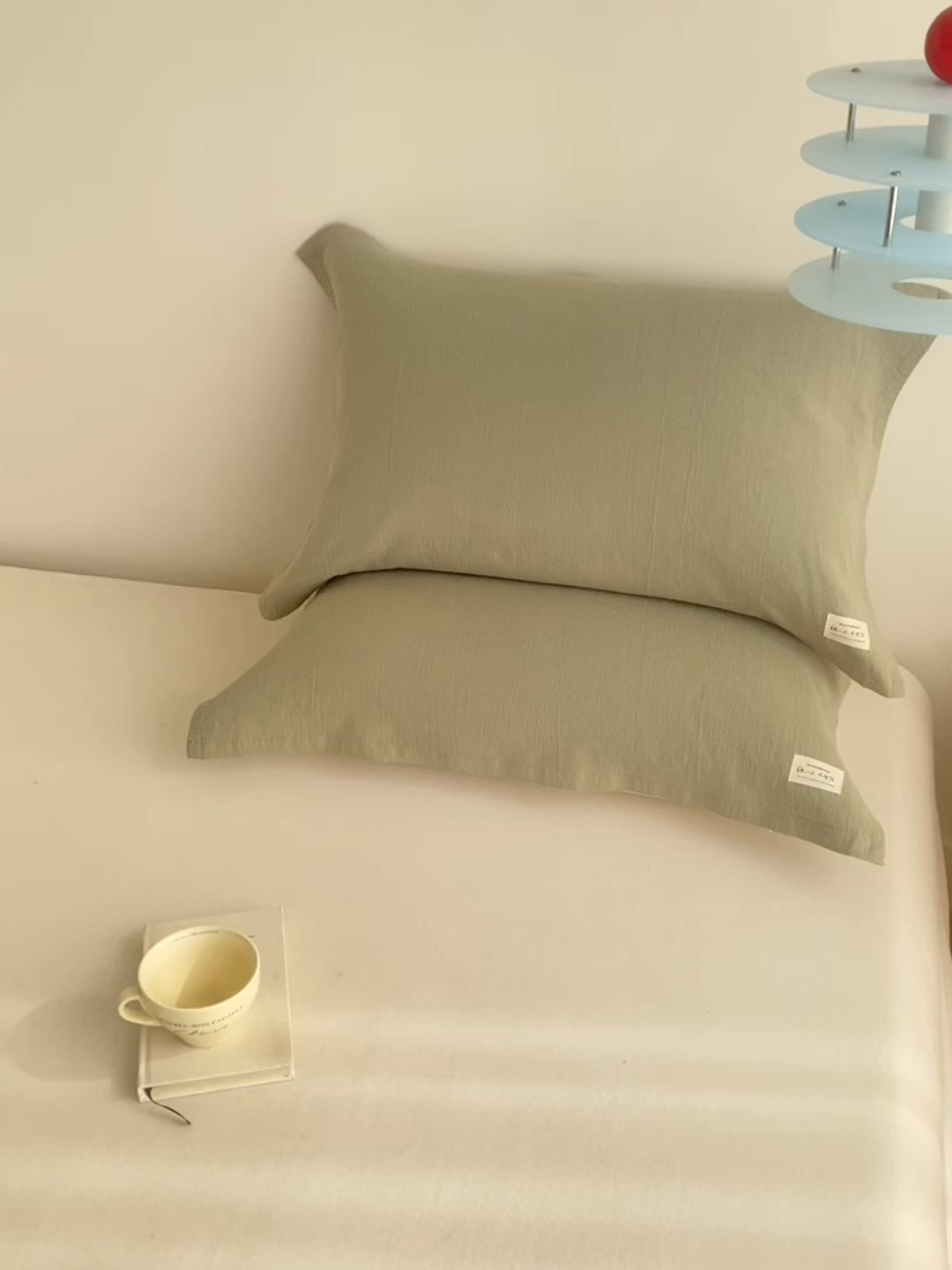 91家纺网 家纺一手货源 找家纺 百寐 2026全棉纯棉枕巾50*80纯棉简约棉麻透气枕巾大小枕芯通用 棉麻枕巾-深灰色 50x80cm±2cm一对