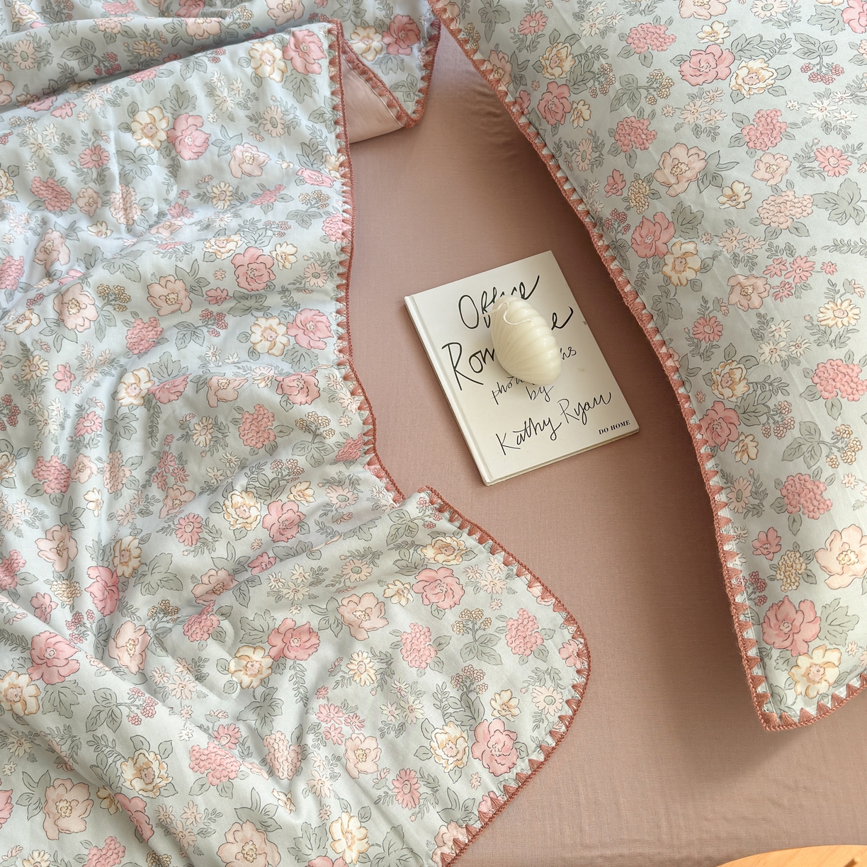 91家纺网 家纺一手货源 找家纺 雯雨家纺 2026新款全棉双层纱新疆棉花夏被空调被被子被芯 香水繁花-兰