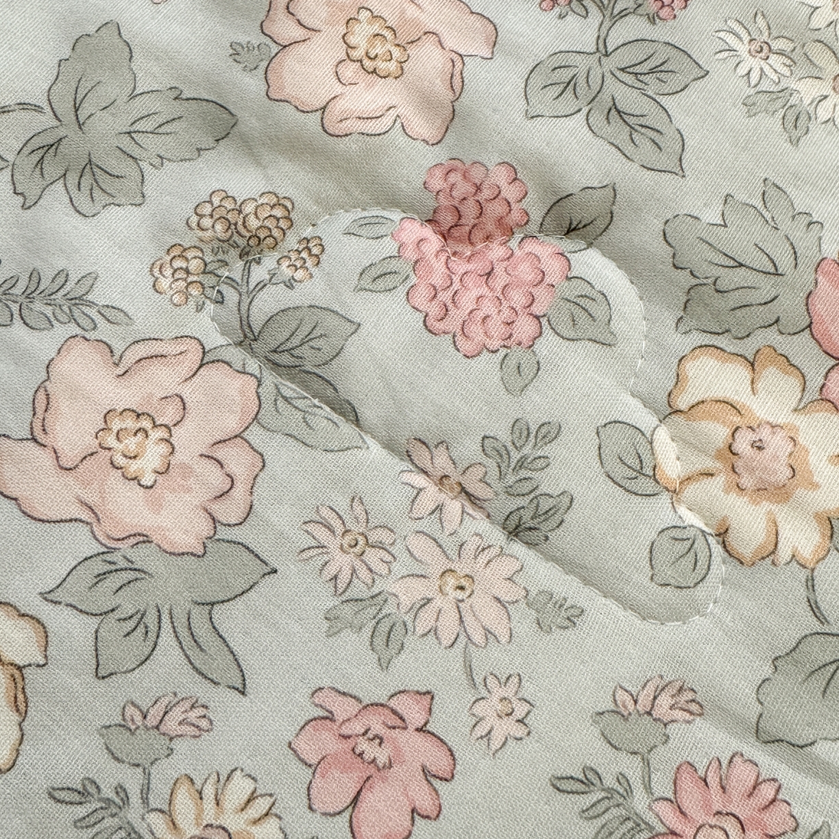 91家纺网 家纺一手货源 找家纺 雯雨家纺 2026新款全棉双层纱新疆棉花夏被空调被被子被芯 香水繁花-兰