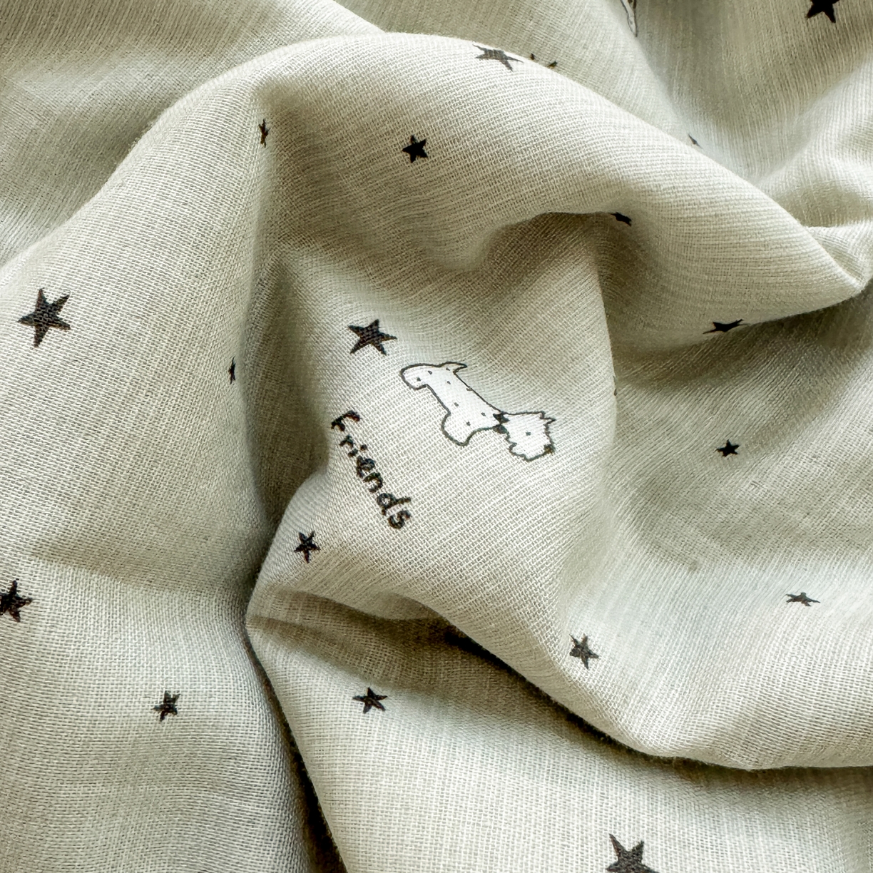 91家纺网 家纺一手货源 找家纺 雯雨家纺 2026新款全棉双层纱新疆棉花夏被空调被被子被芯 星空犬