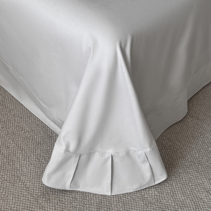 91家纺网 家纺一手货源 找家纺 卡姿家纺 2026春夏全棉高密厚织大提花轻奢四件套 伊贝卡-银灰