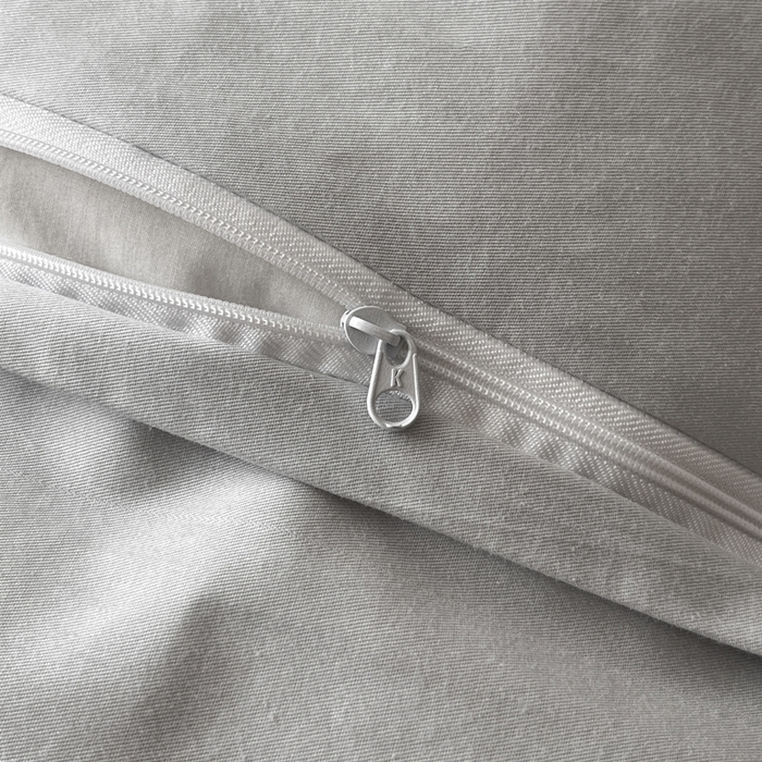 91家纺网 家纺一手货源 找家纺 卡姿家纺 2026春夏全棉高密厚织大提花轻奢四件套 伊贝卡-银灰