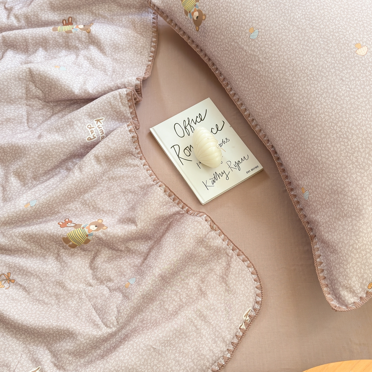 91家纺网 家纺一手货源 找家纺 雯雨家纺 2026新款全棉双层纱新疆棉花夏被空调被被子被芯 朱迪熊-紫