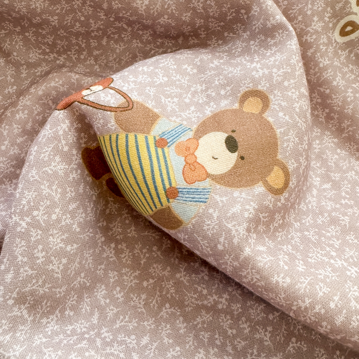 91家纺网 家纺一手货源 找家纺 雯雨家纺 2026新款全棉双层纱新疆棉花夏被空调被被子被芯 朱迪熊-紫