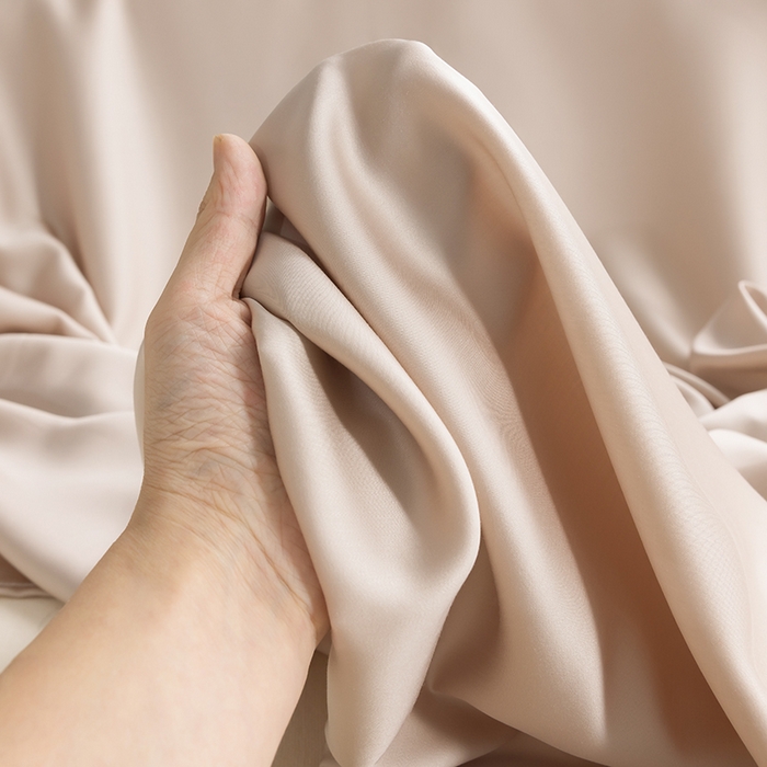 91家纺网 家纺一手货源 找家纺 慕梵家居 2026新款莱赛尔天丝纯色单床单床单单件 古橡粉