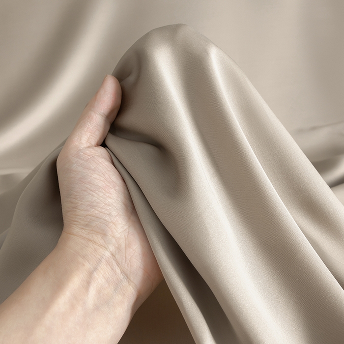 91家纺网 家纺一手货源 找家纺 慕梵家居 2026新款莱赛尔天丝纯色单床单床单单件 纱褐色