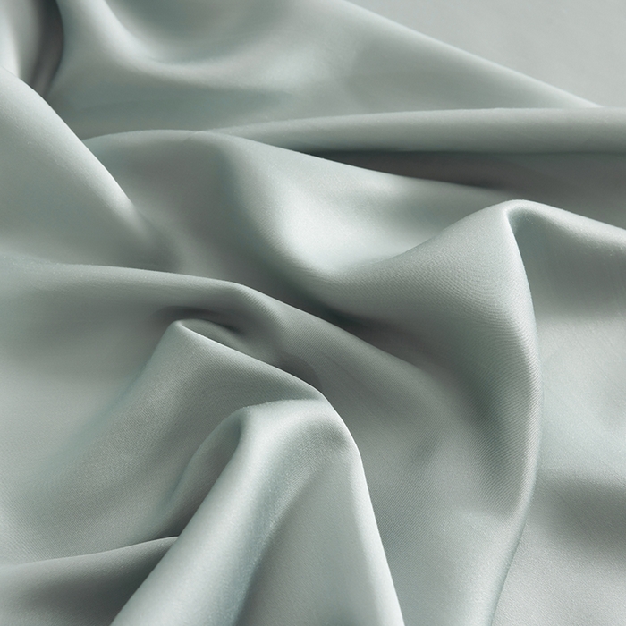 91家纺网 家纺一手货源 找家纺 慕梵家居 2026新款莱赛尔天丝纯色单床单床单单件 圣杯蓝