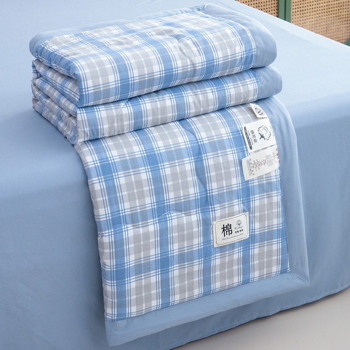 91家纺网 家纺一手货源 找家纺 （总）梦莎被业 2026新款无印风棉花夏被夏凉被空调被