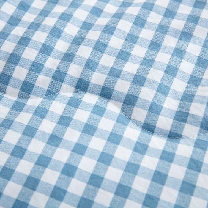 91家纺网 家纺一手货源 找家纺 梦莎被业 2026新款无印风棉花夏被夏凉被空调被 雅格蓝