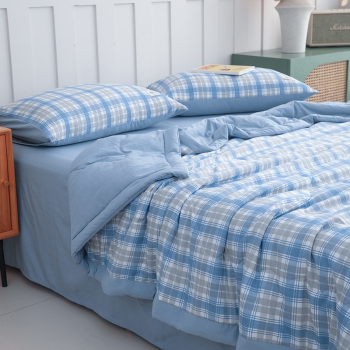 91家纺网 家纺一手货源 找家纺 （总）梦莎被业 2026新款无印风棉花夏被夏凉被空调被