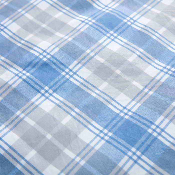 91家纺网 家纺一手货源 找家纺 梦莎被业 2026新款无印风棉花夏被夏凉被空调被 格调蓝