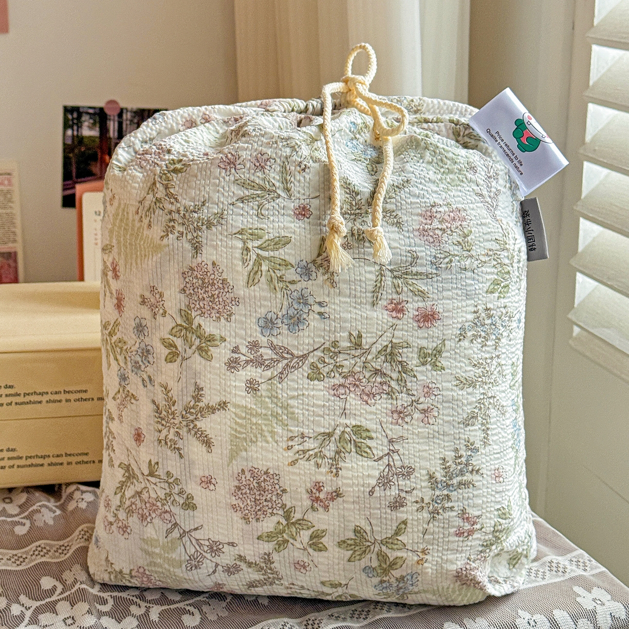 91家纺网 家纺一手货源 找家纺 富米莱（原臻工厂） 2026春夏新款云感泡芙棉复古法式花边床盖床裙被套夏凉被四件套一小红书推荐 复古花边-莓果庄园