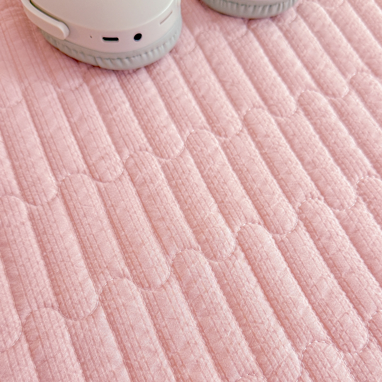 91家纺网 家纺一手货源 找家纺 富米莱（原臻工厂） 2026春夏新款云感泡芙棉复古法式花边床盖床裙被套夏凉被四件套一小红书推荐 复古花边-星月童话