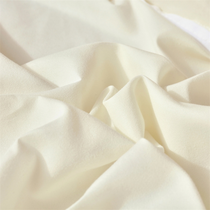 91家纺网 家纺一手货源 找家纺 伊赛家纺 2026新款夹棉加厚防螨格子床笠 米黄色