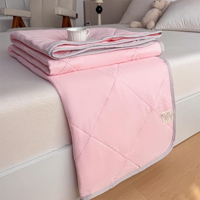 91家纺网 家纺一手货源 找家纺 （总）薇玛仕 2026跨境电商外贸款 纯色亲肤磨毛超声波夏凉被空调被