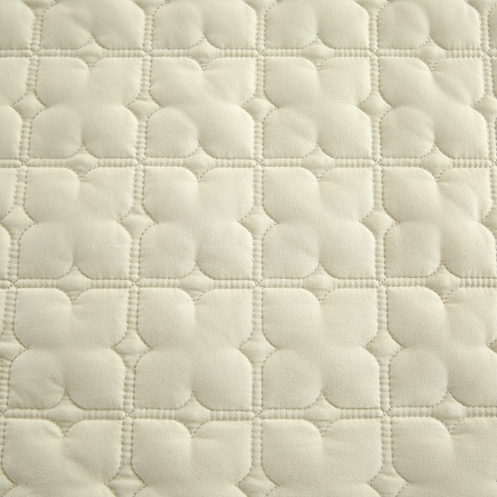 91家纺网 家纺一手货源 找家纺 伊赛家纺 2026新款抗菌经典床笠 经典米黄