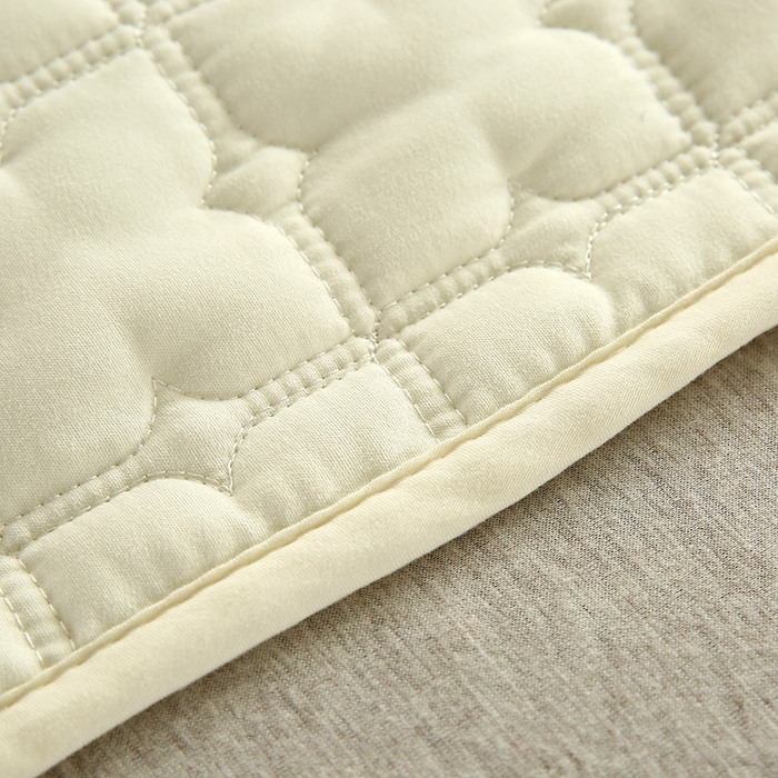 91家纺网 家纺一手货源 找家纺 伊赛家纺 2026新款抗菌经典床笠 经典米黄