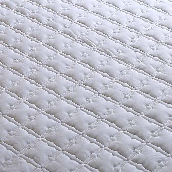 91家纺网 家纺一手货源 找家纺 伊赛家纺 2026新款抗菌经典床笠 经典白色