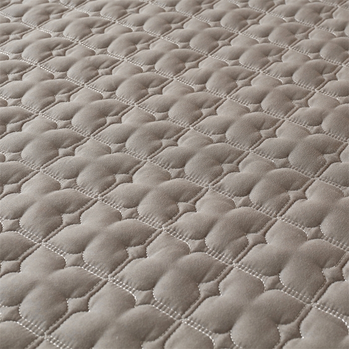 91家纺网 家纺一手货源 找家纺 伊赛家纺 2026新款可拆卸六面全包床笠 经典灰