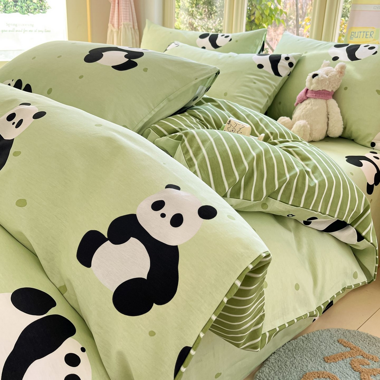 91家纺网 家纺一手货源 找家纺 （总）女子家纺 2026新款全棉纯棉13070印花四件套单品系列