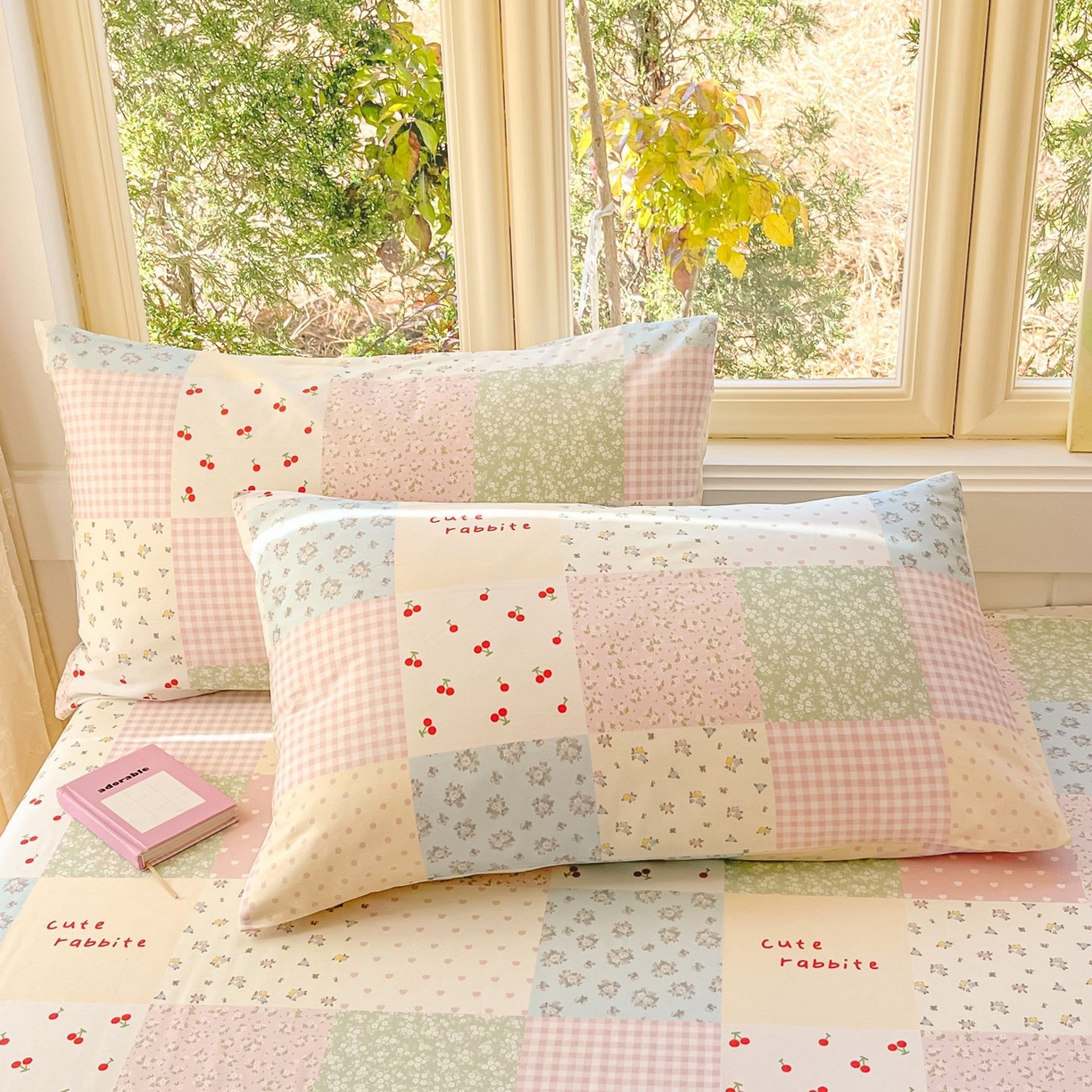 91家纺网 家纺一手货源 找家纺 女子家纺 2026新款全棉纯棉13070印花四件套单品系列 美式田园