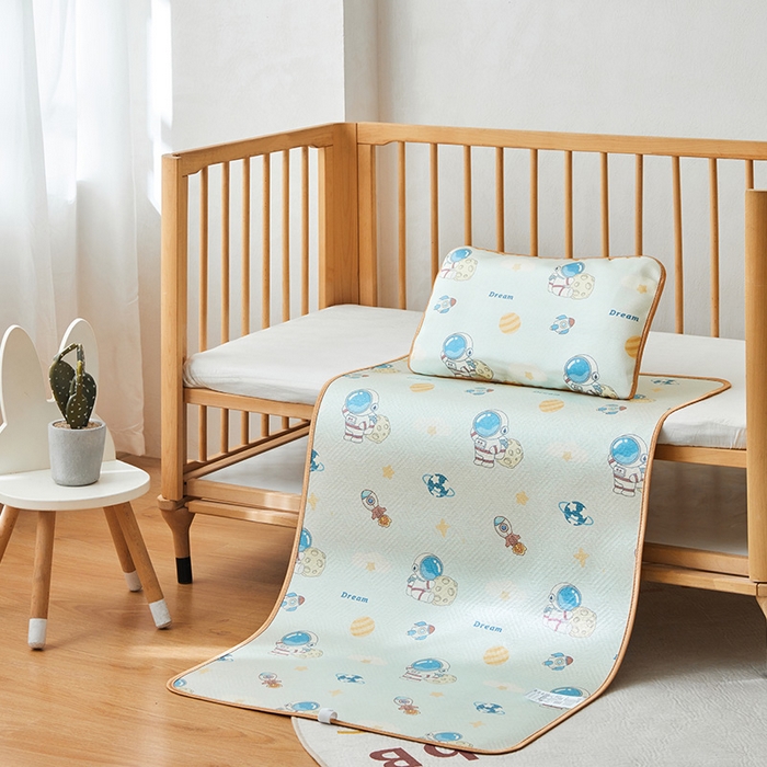 嗨生活 2026新款婴童双面凉席 航天员