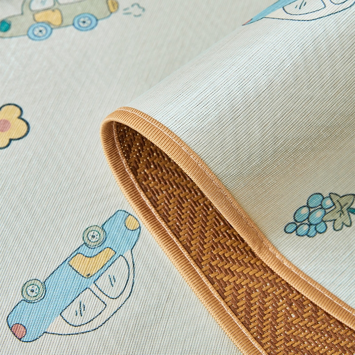 91家纺网 家纺一手货源 找家纺 嗨生活 2026新款婴童双面凉席 航天员