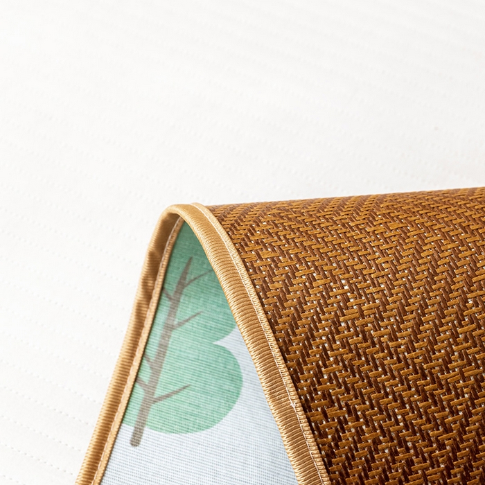 91家纺网 家纺一手货源 找家纺 嗨生活 2026新款婴童双面凉席 开心车队