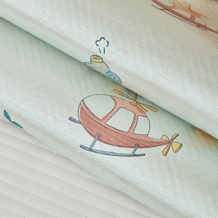 91家纺网 家纺一手货源 找家纺 嗨生活 2026新款婴童双面凉席 汽车派对